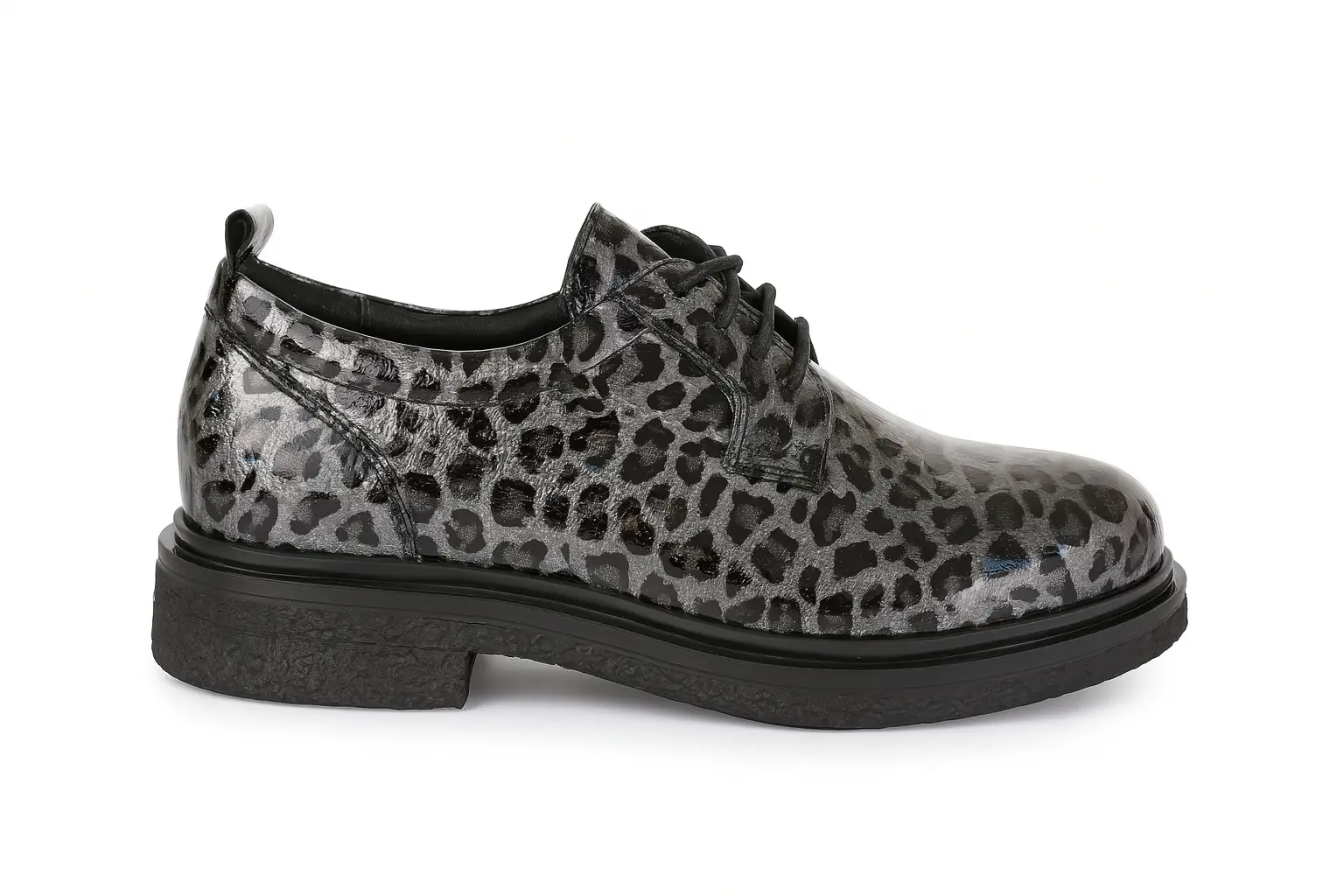 אוקספורד מנומר שחור אפור שוטופיה אוקספורד מנומר שחור אפור – תמונה 1