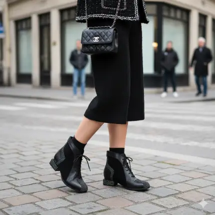 מגפון עור דגם קמילה