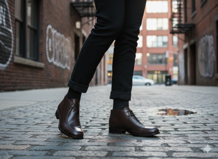 דגם יגואר מגפון עור