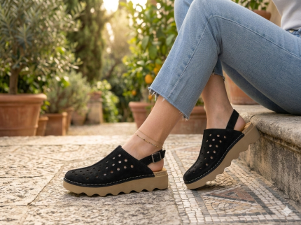 סנדל עור דגם בני