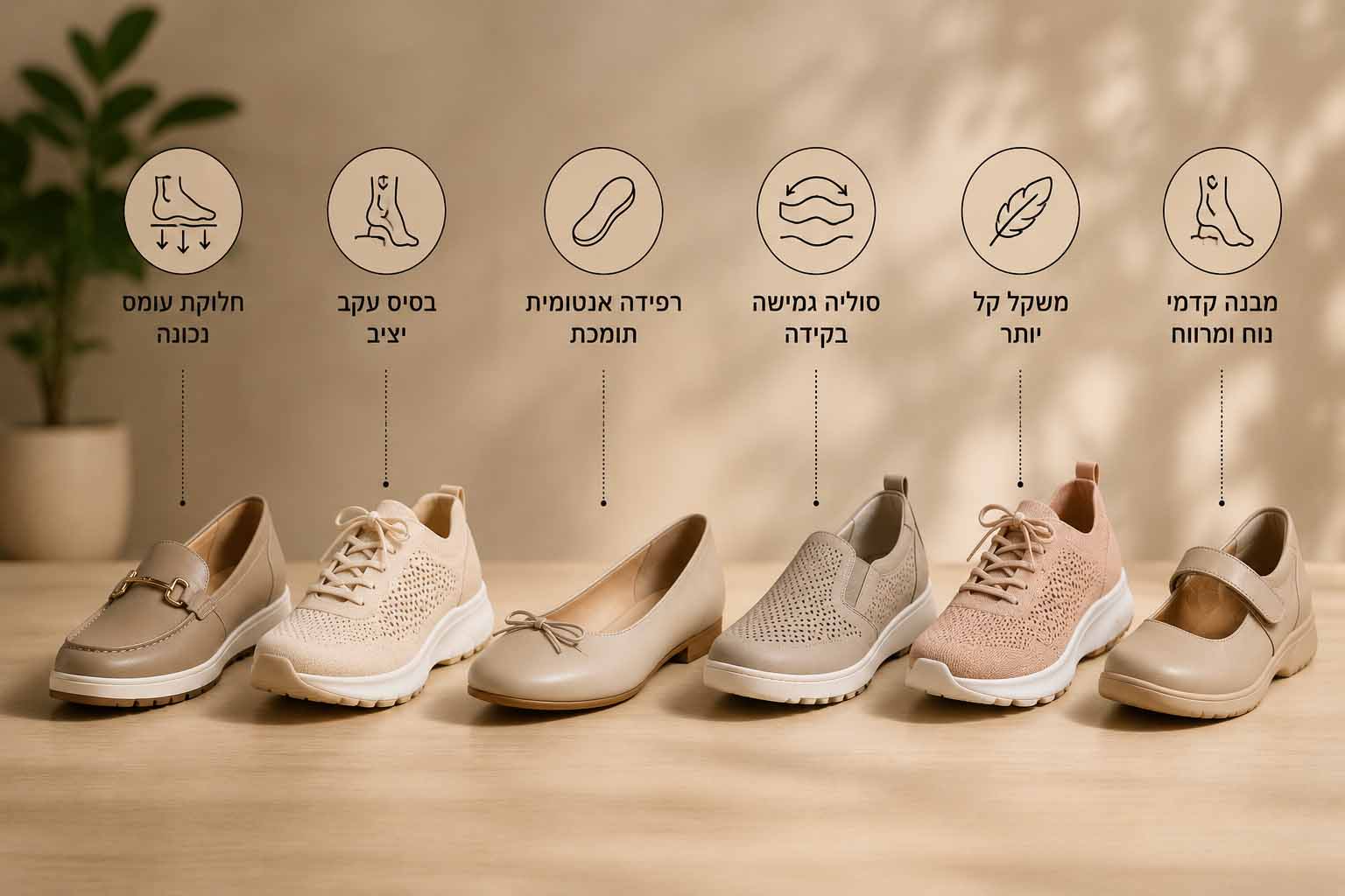 נעלי נוחות לנשים שמחזיקות ונוחות לאורך שעות ארוכות- כל היתרונות